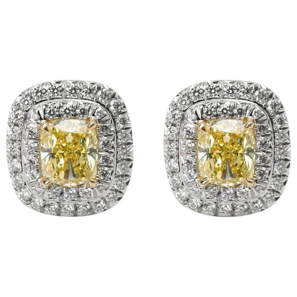 Tiffany & Co. Soleste Diamond Earrings in Platinum